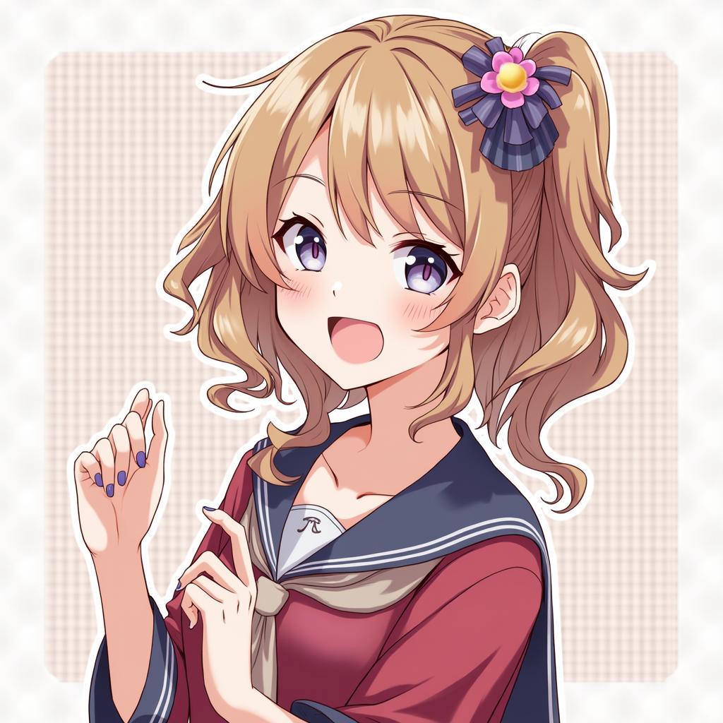 Ảnh anime nữ xinh đẹp chất lượng 4K lý tưởng để làm hình nền máy tính hoặc điện thoại