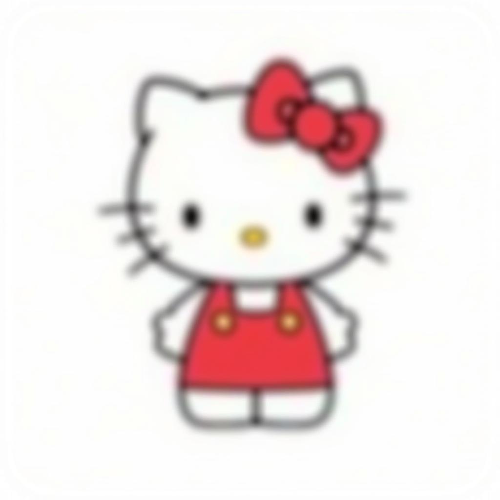 Bo suu tap hinh anh hello kitty classic dep nhat cho nguoi ham mo
