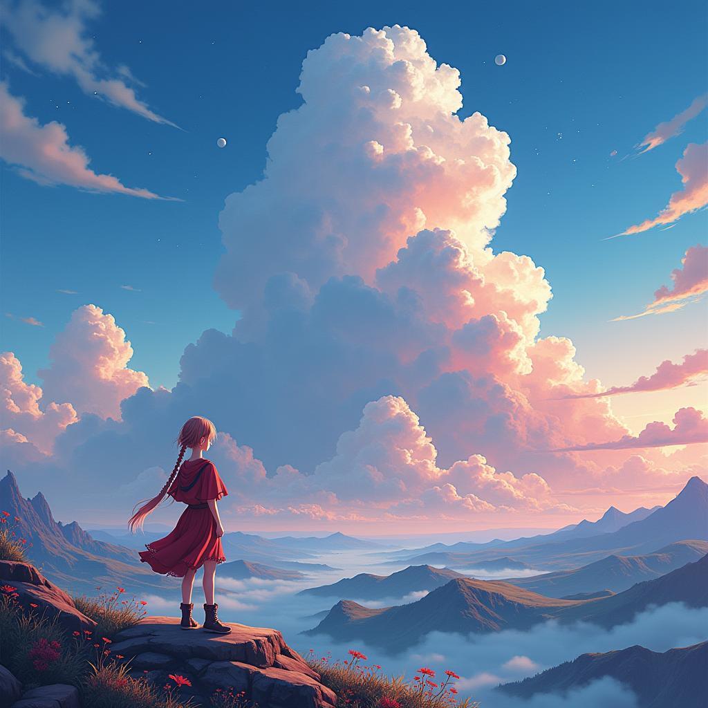 Hình nền anime ngầu chất lượng cao cho máy tính, độ phân giải 4K, phong cảnh rộng hoặc nhân vật ấn tượng