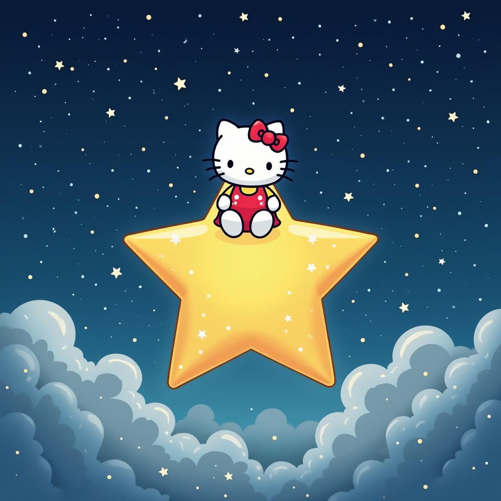 Hinh nen hello kitty full hd cho may tinh